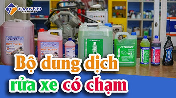 [Review] Trọn bộ dung dịch rửa xe có chạm cho tiệm rửa xe