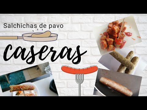 Video: Cómo Hacer Salchicha Casera De Pollo O Pavo