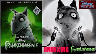 Frankenweenie 2012 Disney Movie Club Exclusive Blu Ray Edition Review And Unboxing Catherine Ohara