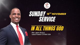 SUNDAY SERVICE II 2nd SERVICE II 16th NOV 2025 || REV. Jean Bosco