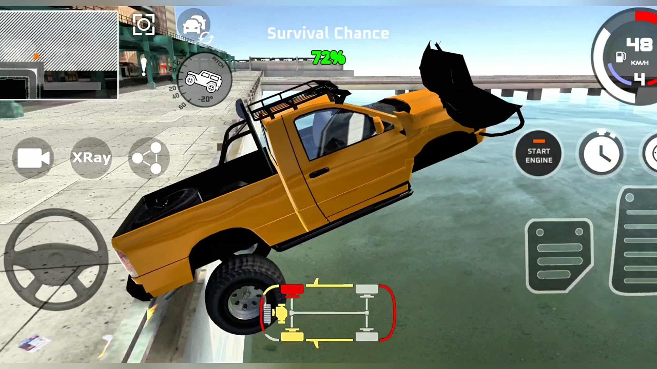 Drive CSX - High Speed Crashes and Fails : Ultimate Car Crash Simulator #57