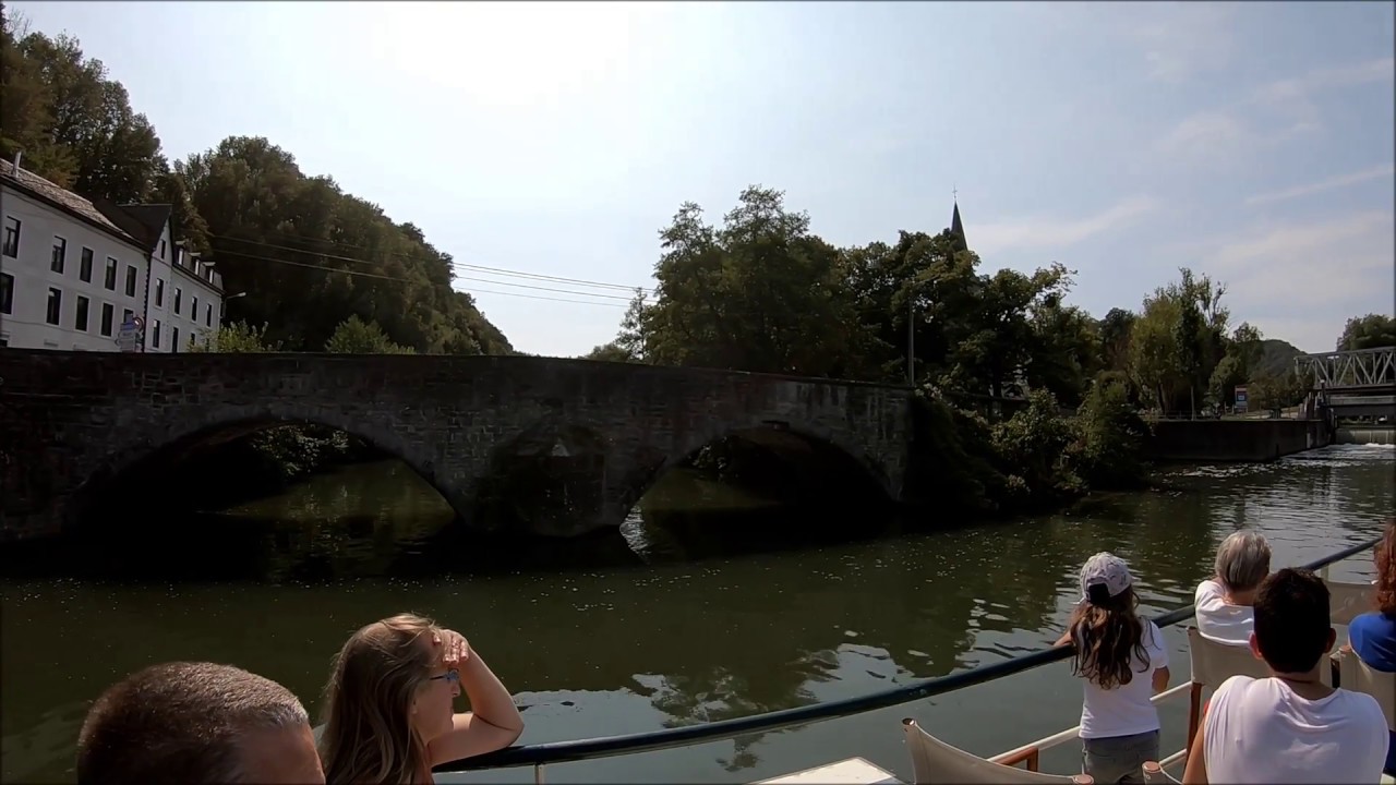 Cruising on Dinant Belgium River Meuse