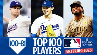 2025 Top 100 Players in MLB: 100-81 (Feat. Jacob deGrom, Roki Sasaki, Luis Arraez, and more!)