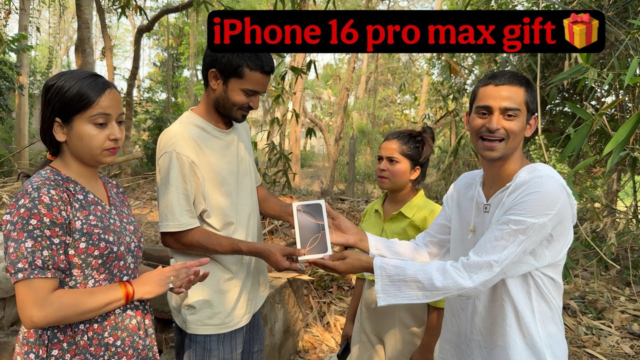Mangal ko mil Gaya iPhone 16 pro max gift 🎁 😍