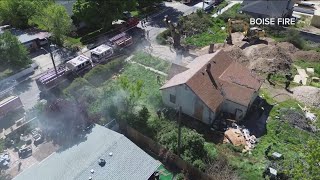 Seeing smoke? Boise Fire conducting live fire training