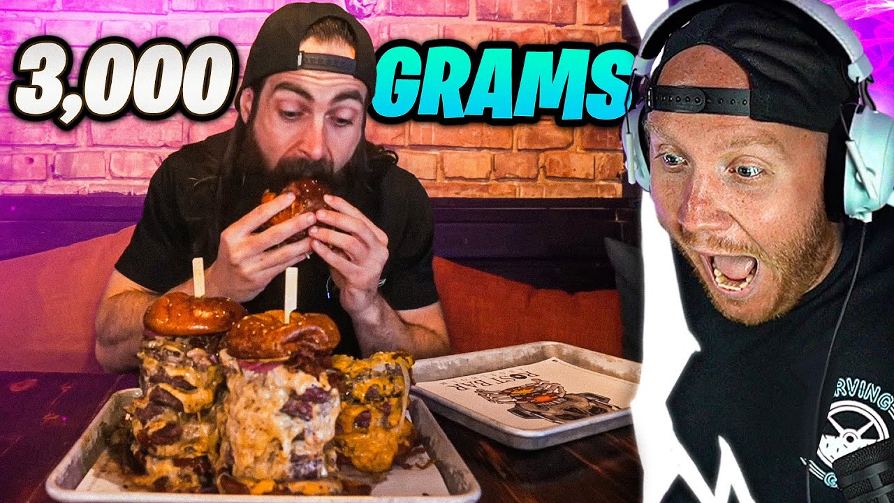 TIMTHETATMAN REACTS TO NEW BURGER CHALLENGE RECORD