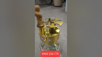 36| Máy rót rượu 5 ly chú tiểu dung tích 2.7 lít| 0903 334 779