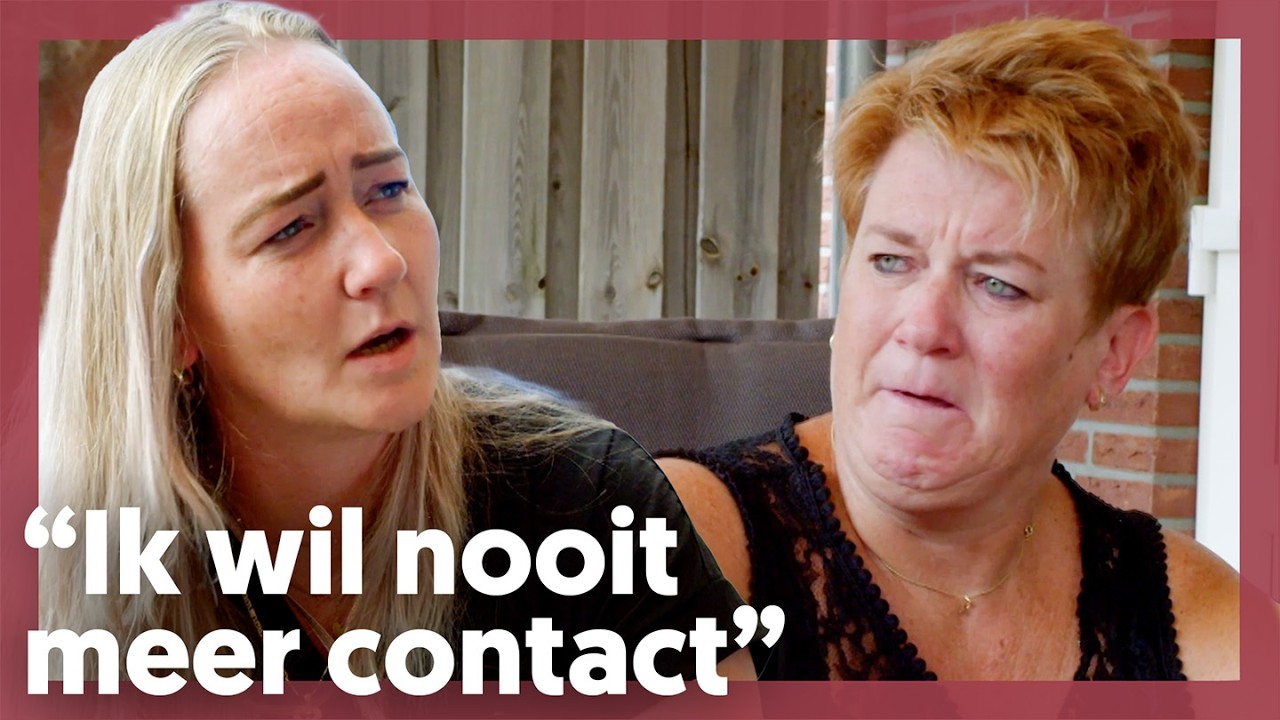 MOEDER en DOCHTER al 6 JAAR RUZIE door KWETSENDE OPMERKING | Het Familiediner | EO