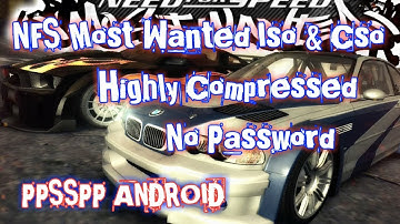 nfs most wanted Highly Compressed_|PSB Crew