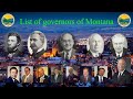 List of governors of Montana