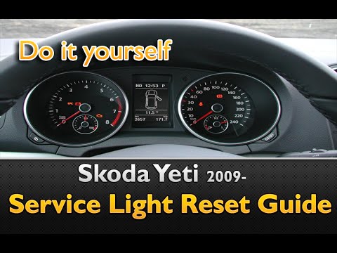 Skoda Yeti Service Light Reset Guide