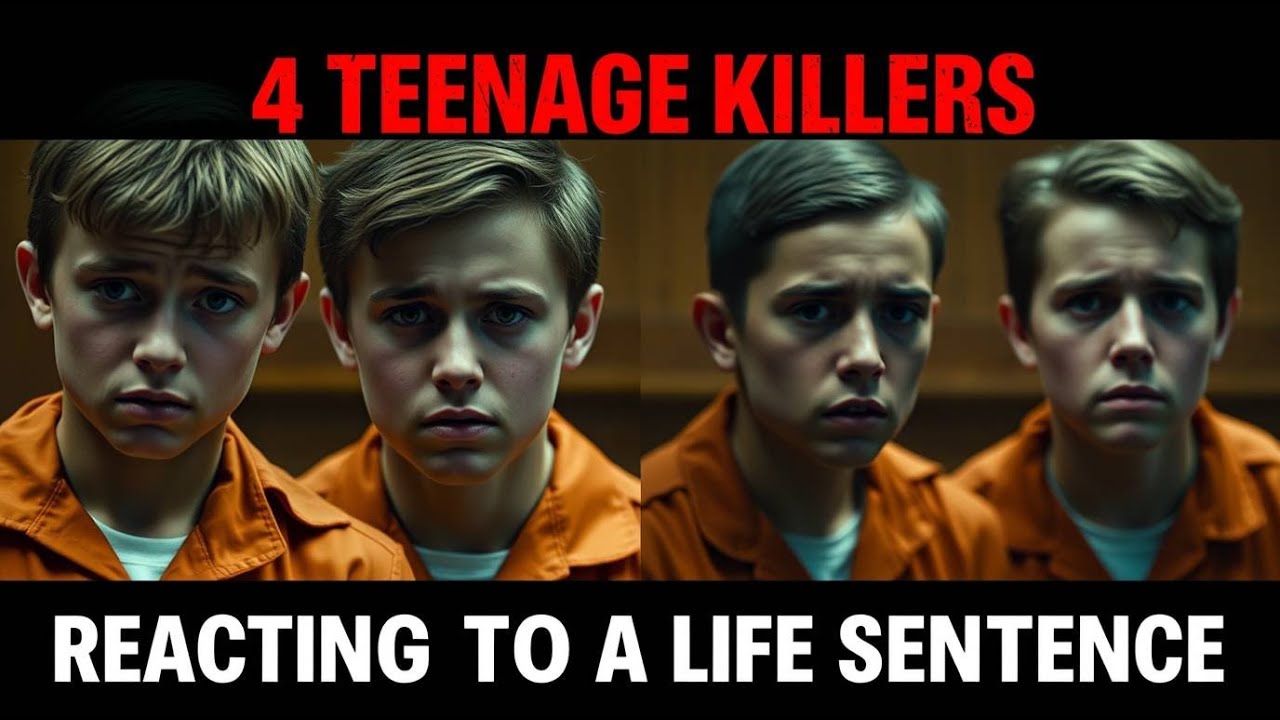 4 TEENAGE Killers Reacting To A Life Sentence