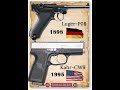 Gun kahr cw9 Or Luger P08 – Full Specs & Quick Overview#gun #war #shorts