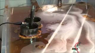 MACHINE SHOP TIPS #146 Part 2 Electrolysis Rust Removal Experiment #2 tubalcain