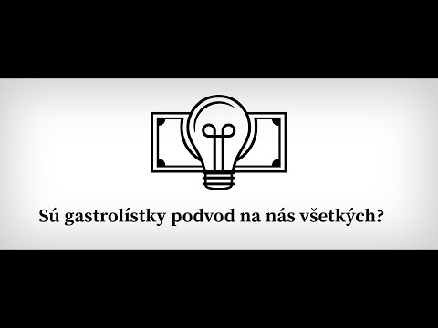 Video: Sú potravinové lístky cvakajúce?