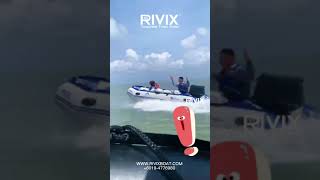 RIVIX Inflatable Boat XC Series Outing at Sarawak Sailing up to 200KM Open Sea Unbeatable Beast!