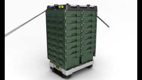 Solent Plastics Super Strong Attached Lid Plastic Containers