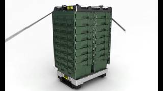 Solent Plastics Super Strong Attached Lid Plastic Containers