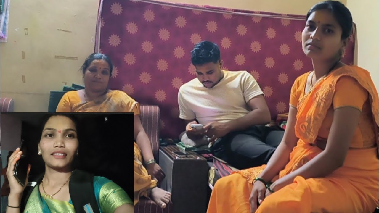 स्विटी पासुन एवढ्या रात्रीच येन्याच खर कारण बघा घरी आलो तर घरात कोण होत 😱