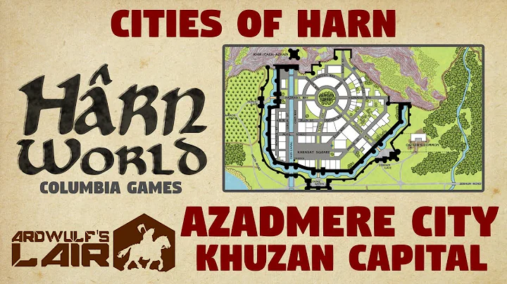 Cities of Harn | Azadmere City (Columbia Games 2021)