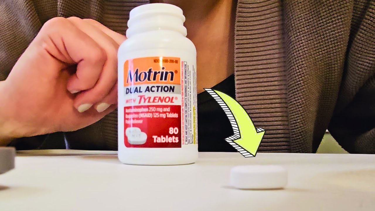 Motrin Dual Action with Tylenol: Powerful Pain Relief in One Tablet