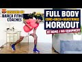 FAT BURN AND TONING | 30 min. AT HOME FULL BODY workout (Train like a player!)