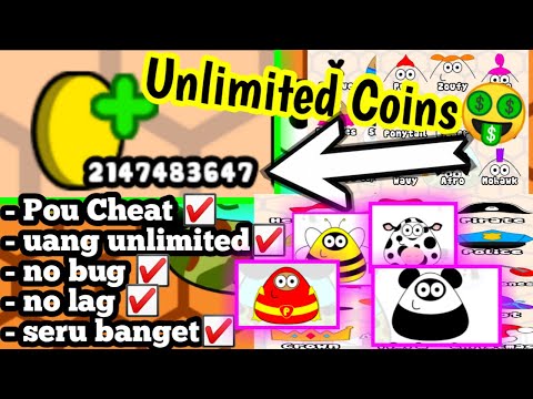 Cara Cheat Pou Di Android - Unlimited Coin