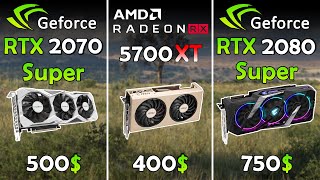 RTX 2070 Super vs. RX 5700XT vs. RTX 2080 Super | Test in 7 Games