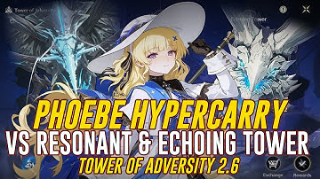 PHOEBE RETURNED TO TOA AFTER A LONG FISHING TRIP😆 | S0 R1 PHOEBE HYPERCARRY | WUTHERING WAVES.