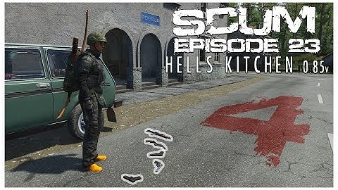 SCUM 0.85 Single-player Series 4: Ep23: Guns Guns Guns | Hells kitchen #scum #scumsurvival