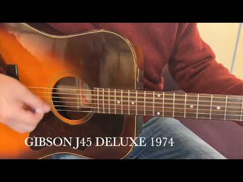 j45 DELUXE 　L.R. Passiveエンドピンプリ 生・アンプ動画！ j45 DELUXE L.R. Passiveエンドピンプリ 生・アンプ動画！（j45