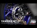 How to install TST Spooled Captive Chain Adjusters on a 2015+ Yamaha MT-07 by TST Industries