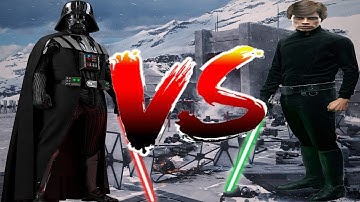 Darth Vader vs Luke 1v1 Battlefront 2