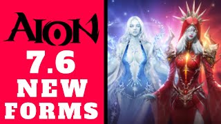 AION 7.6 NEW ULTIMATE TRANSFORMATIONS - Tiamat And Ereshkigal Stats Review (Aion MMORPG 2020)