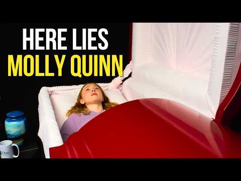 Molly Quinn Feels Alive In A Casket With David Dastmachian