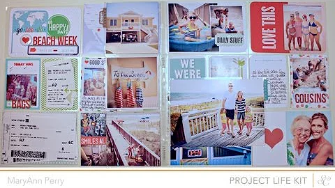 Project Life 2012 Week Twenty Six Overview