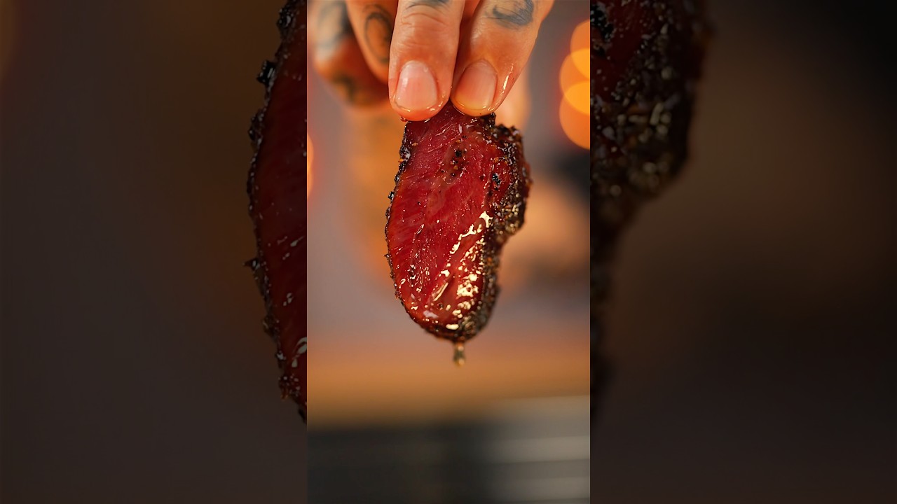 Smoked Pastrami Beef Cheeks #pastrami #beefcheeks #pastramibeefcheeks #offsetsmoker #tender #bbq