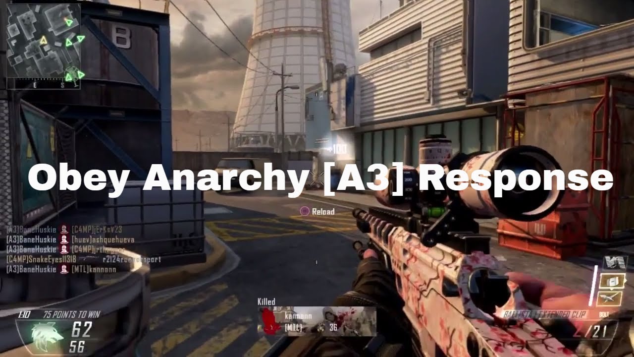 Obey Anarchy [A3] Montage Challenge Response 
