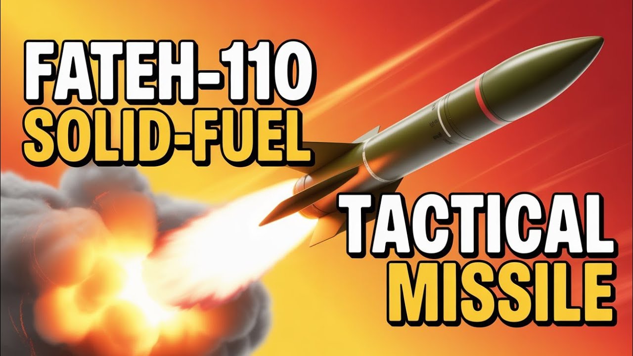 Fateh-110: Iran’s Highly Mobile Solid-Fuel Tactical Missile | Power, Precision & Strategy