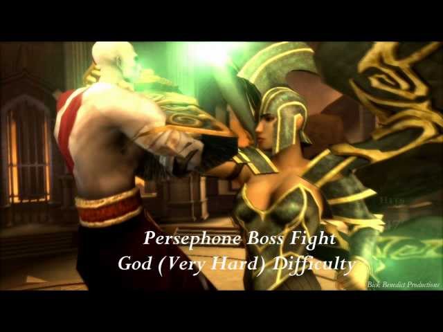 God of war Chains of Olympus part 8, Kratos Vs Medusa