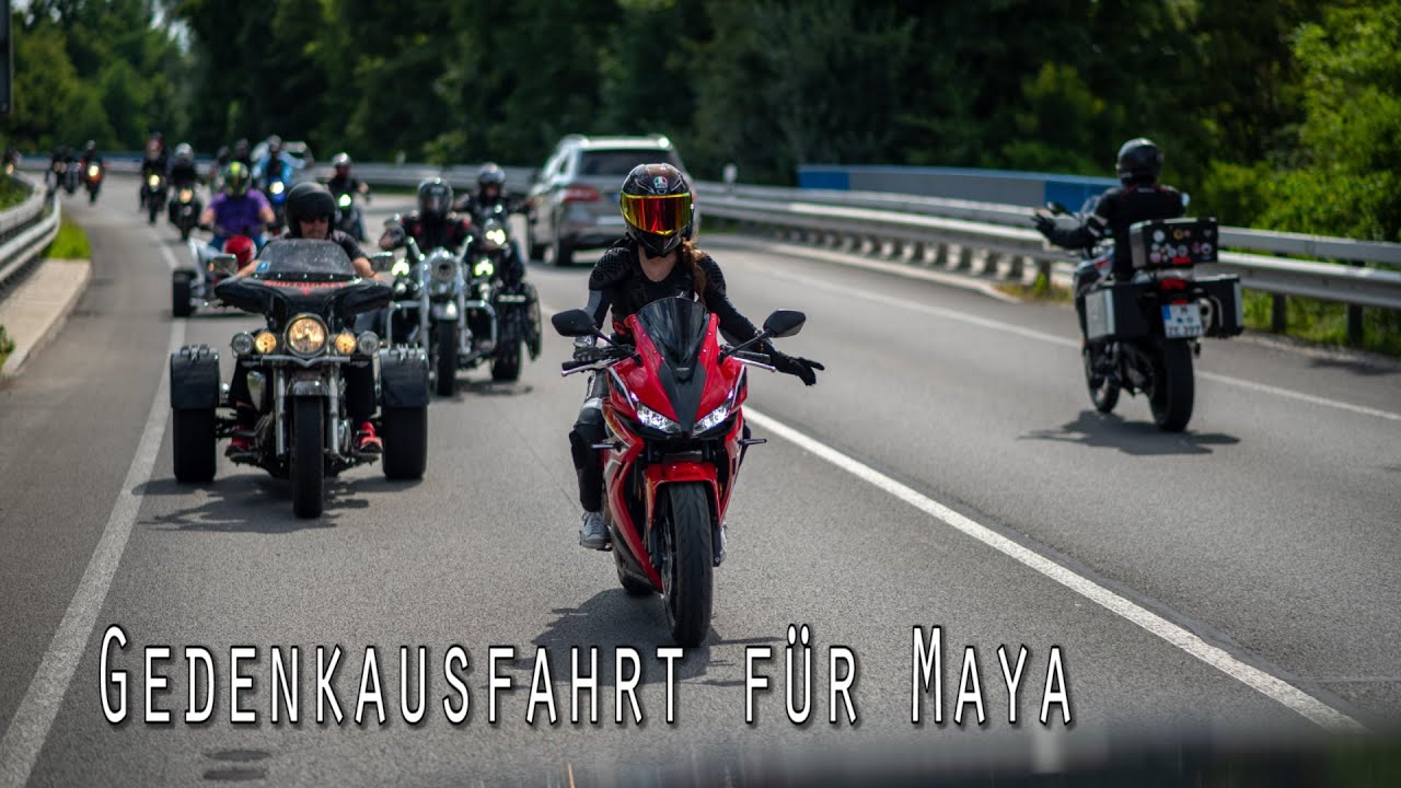LAST RIDE FOR MAYA 🕊️🤍 Gedenkausfahrt 2024