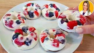 Só 3 INGREDIENTES e SEM AÇÚCAR! Delicioso, Poucas Calorias, Fácil, Rápido e Saudável