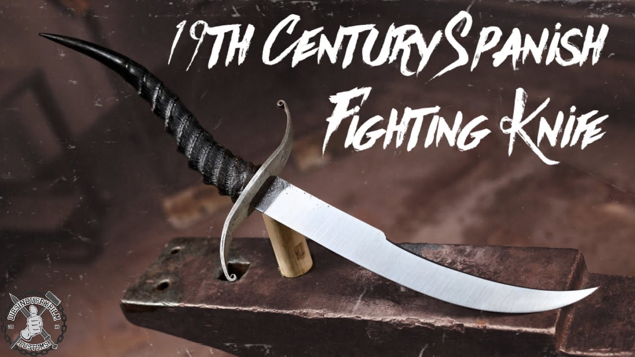 19th Century SPANISH KNIFE! Historical Build YouTube