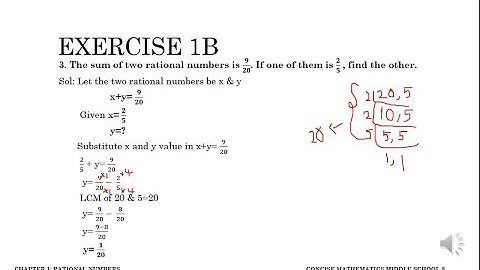RATIONAL NUMBERS || WORD PROBLEMS ON Rational Numbers