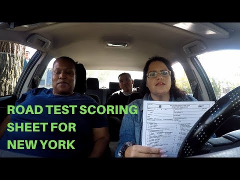 Vídeo: Quina és la puntuació de la prova de conducció a Nova York?