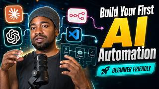 Build Your First AI Automation for Beginners | Claude Code + n8n + VS Code