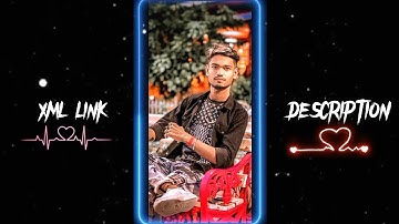 JAISE BARISH KARDE PAR ❤️😞 || NEW BANGLA SAD SONG XML FILE ❤️✨ ||@EditzLover_only