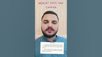 MDCAT 2025 Test Centres for students of Sindh and Balochistan.#mdcatbystmi