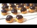 Bignè al cioccolato -  Chocolate Cream Puff recipe