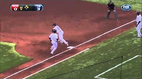 2011/07/16 Red Sox turn two